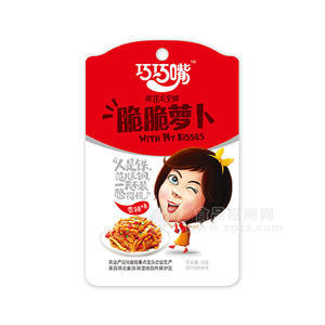 巧巧嘴脆脆萝卜 香辣味32g