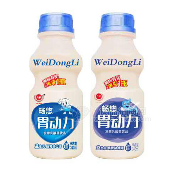 ·六润畅悠胃动力乳酸菌饮料340ml 
