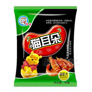猫耳朵(鲜虾片)3.25kg/箱