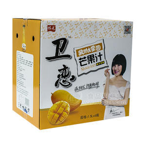 休元  卫恋 芒果汁 果汁饮料 箱装 1.5Lx6瓶