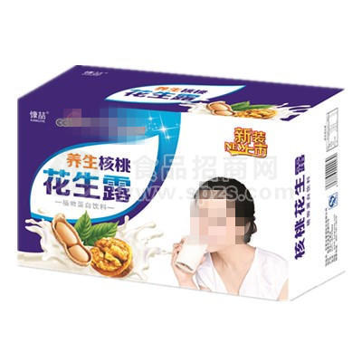 養(yǎng)生核桃花生露植物蛋白飲品