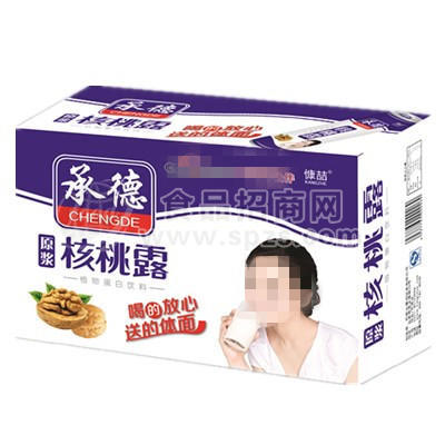 ·承德原浆核桃露植物蛋白饮品 