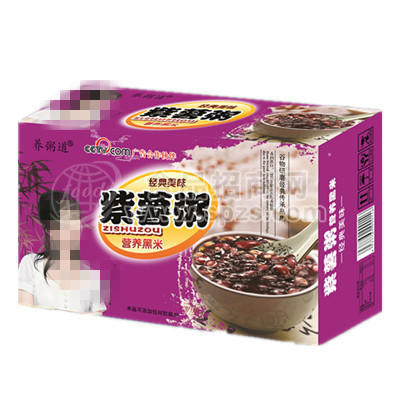 ·紫薯粥黑米粥八宝粥 