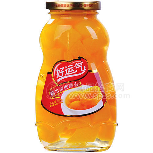 糖水黄桃罐头260g