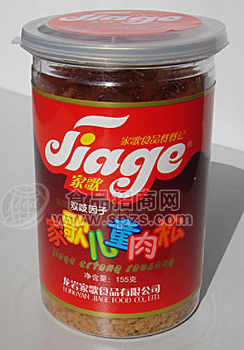 家歌儿童肉松155g