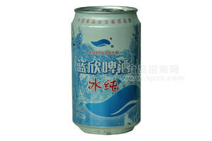 蓝欣啤酒330ML易拉罐