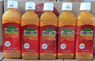 胡萝卜沙棘饮料3