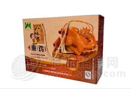 “酉鸣”牌八味香熏鸡