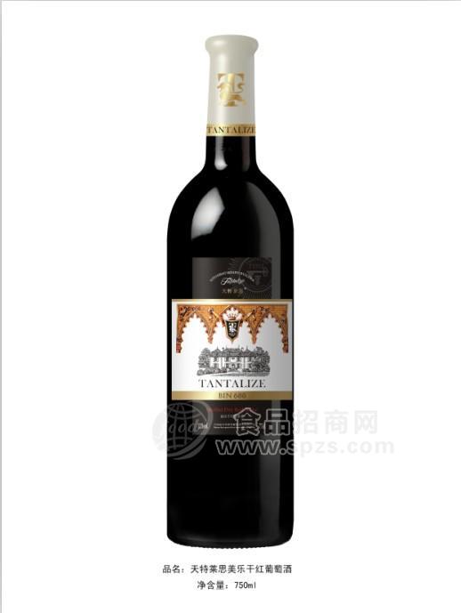 天特莱思美乐干红葡萄酒