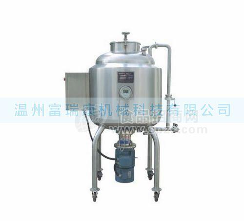温州富瑞康供应圆形底部高剪切乳化罐，高速拌料乳化桶，高速配料桶，均质乳化罐