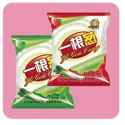 愛心食品 一根蔥膨化食品15g