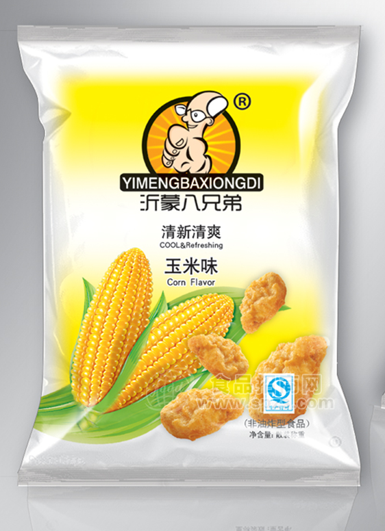 散裝玉米味膨化休閑食品