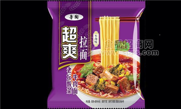 鲁陶超爽拉面酸辣味 90g