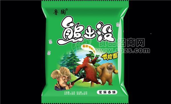 鲁陶 熊出没-芝麻香味 32g
