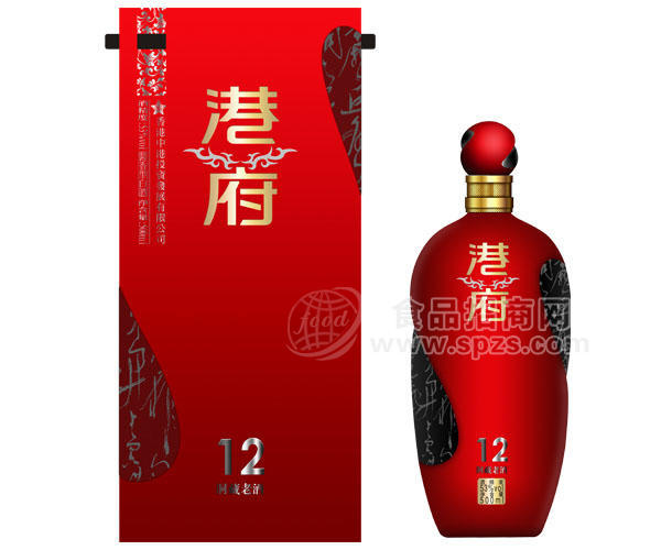 港府洞藏老酒12年（醬香型 53度）