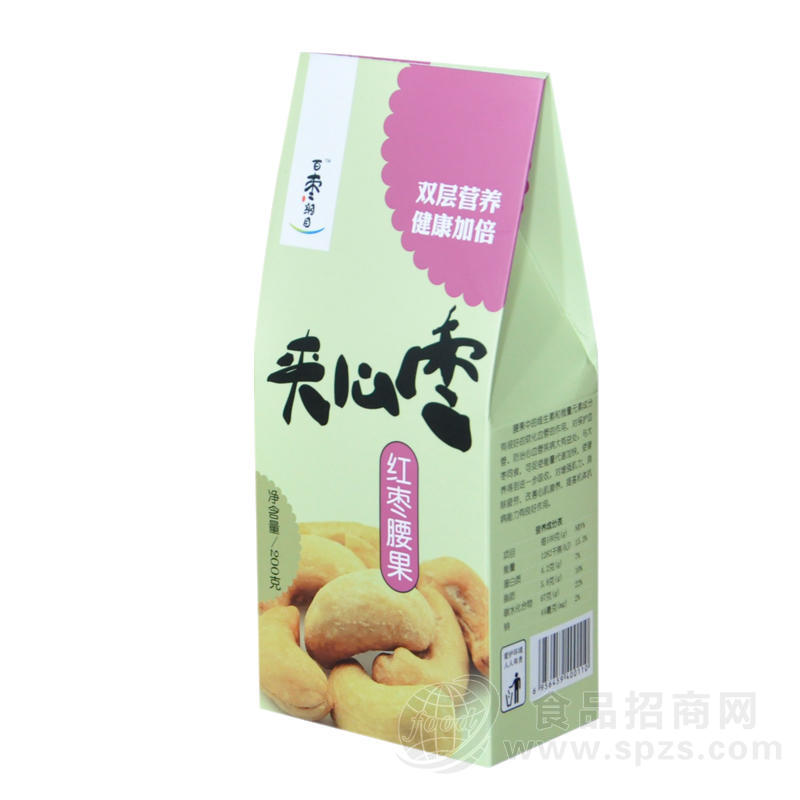 百枣纲目红枣腰果夹心枣