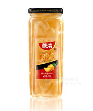 蒙清450g-菠萝罐头