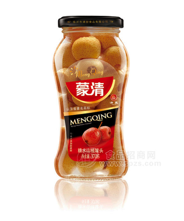 蒙清370g-山楂罐頭