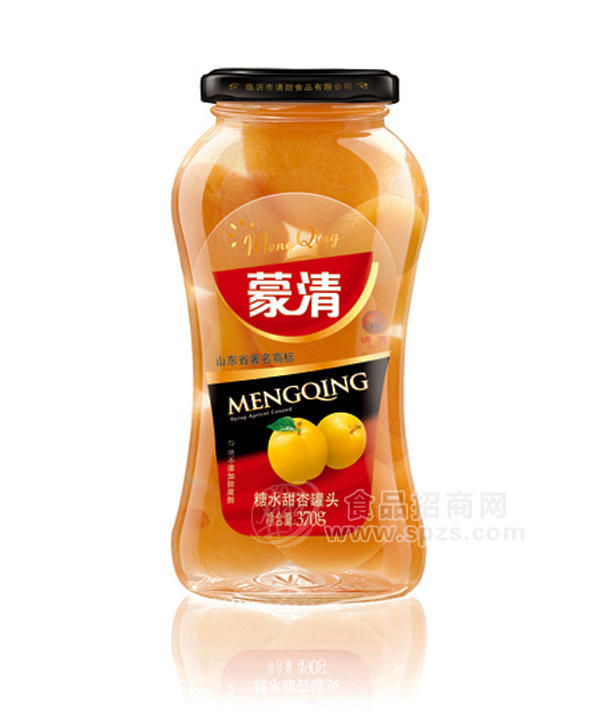 蒙清370g-杏 罐頭