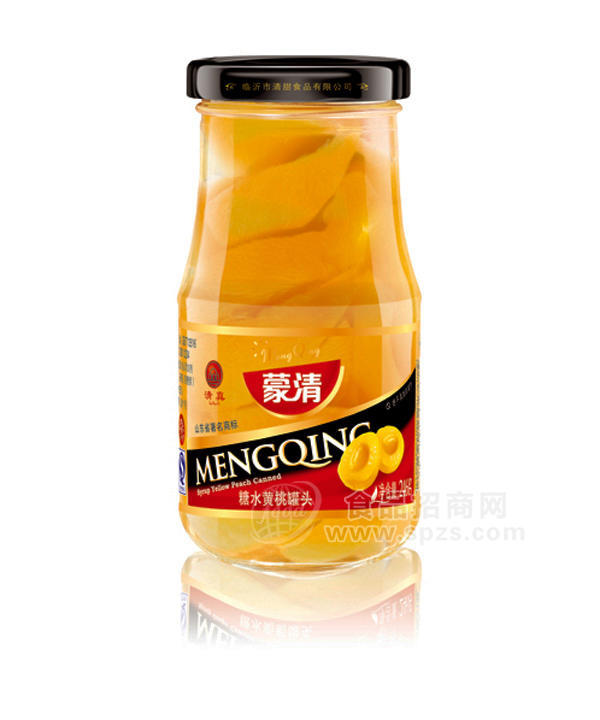蒙清246g-黃桃罐頭