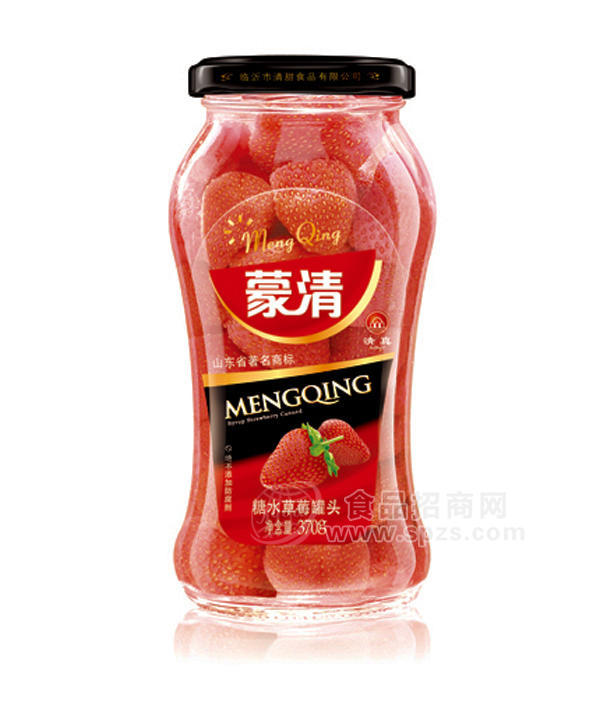蒙清370g-草莓罐頭