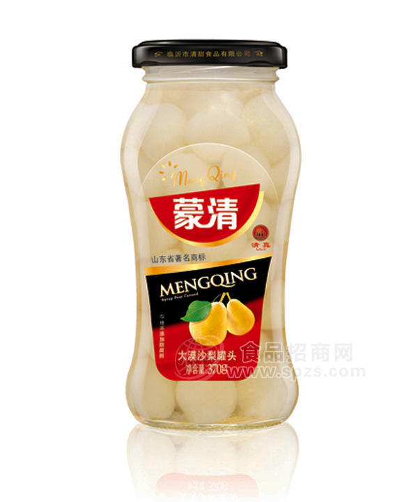 蒙清370g-梨罐頭