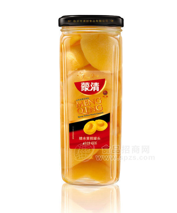 蒙清450g-黃桃罐頭