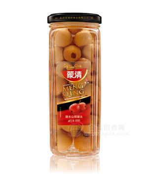蒙清450g-山楂罐头
