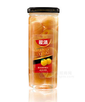 蒙清450g-杏罐頭