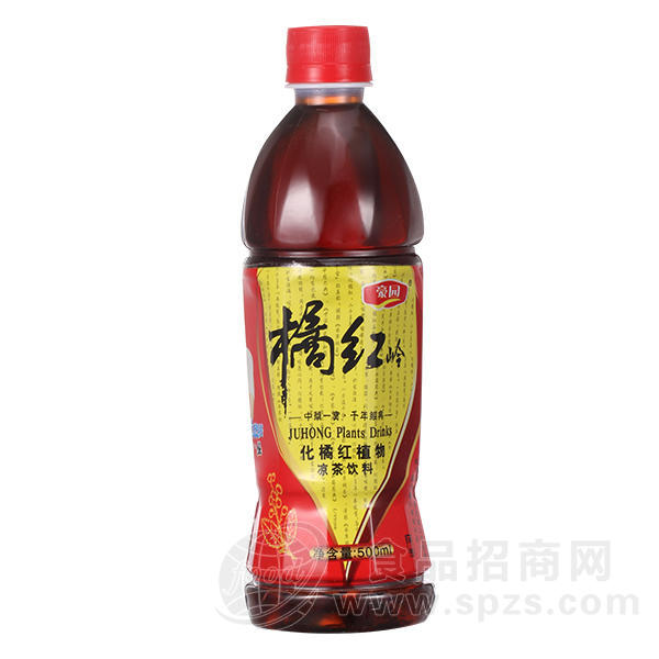 豪园橘红岭植物饮料500ml