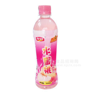 水蜜桃果味飲料500ml