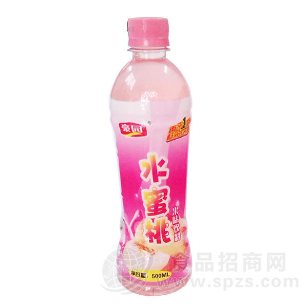 水蜜桃果味饮料500ml