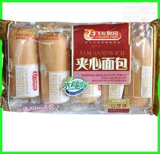 飛龍夾心面包山楂味（無蔗糖、木糖醇、健康綠色食品）