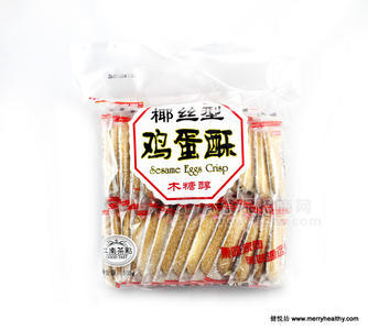 集味家园鸡蛋酥饼500g（无蔗糖、木糖醇、健康绿色食品）