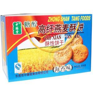 膳堂燕麥酥餅 海苔味618g（無蔗糖、木糖醇、健康綠色食品）
