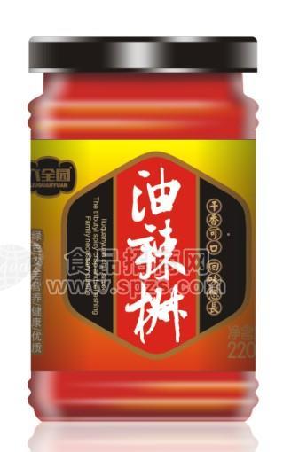 辣椒酱系列-六全园 豆豉牛肉油辣椒220g