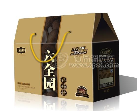 ·渠首特产系列-六全园 香菇酱组合装220gx6罐 
