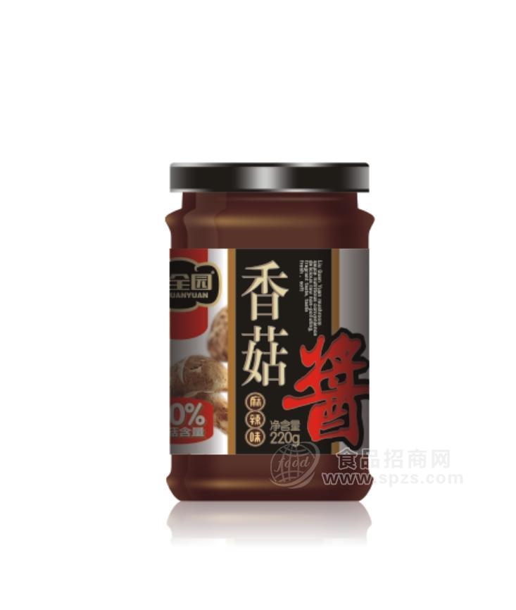·香菇酱系列-六全园 香菇酱麻辣味220g 