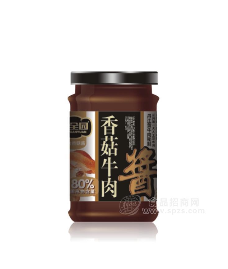 ·香菇酱系列-六全园 香菇牛肉酱220g 