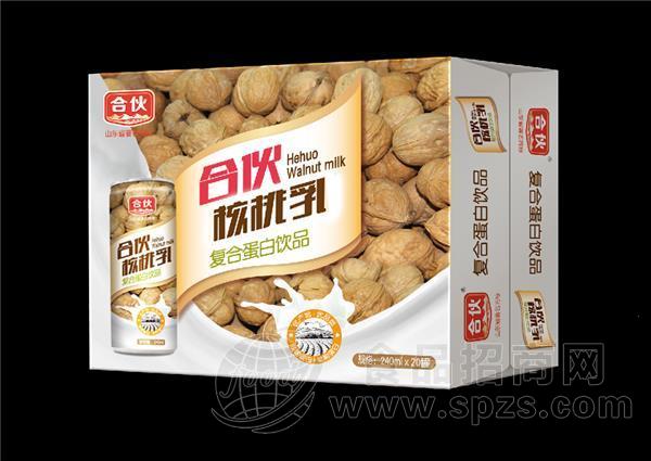 合伙核桃乳 外箱