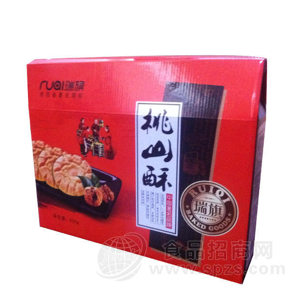 瑞旗 桃山酥 糕点礼盒450g