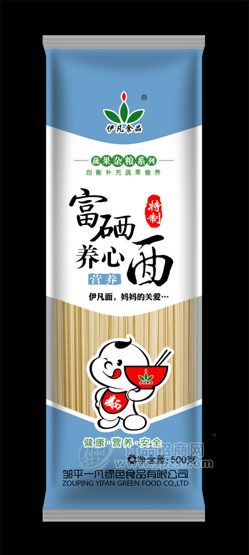 ·富硒养心面500g 