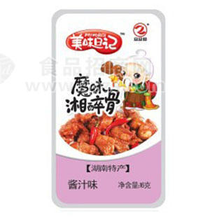 美味日记 魔味湘醉骨 酱汁味16g