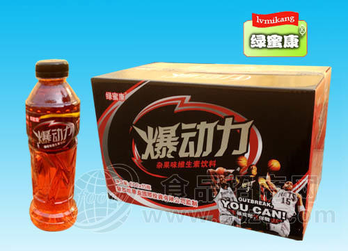 爆动力能量饮料