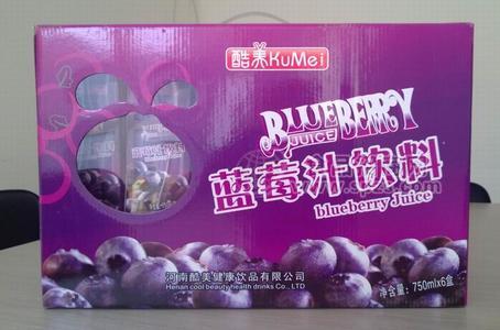 酷美蓝莓礼盒750ml*6盒