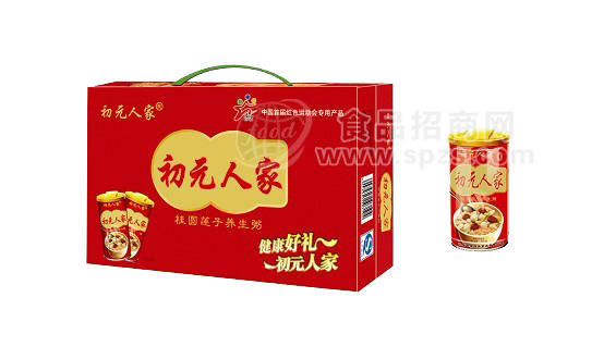 ·初元人家 桂圆莲子养生粥 