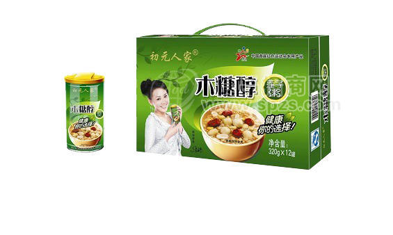 ·初元人家 木糖醇莲子粥320gx12罐 