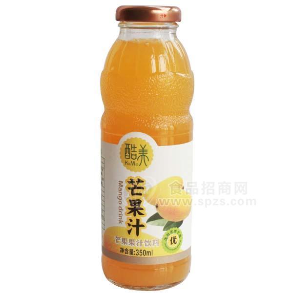 酷美芒果汁果汁飲料350ml