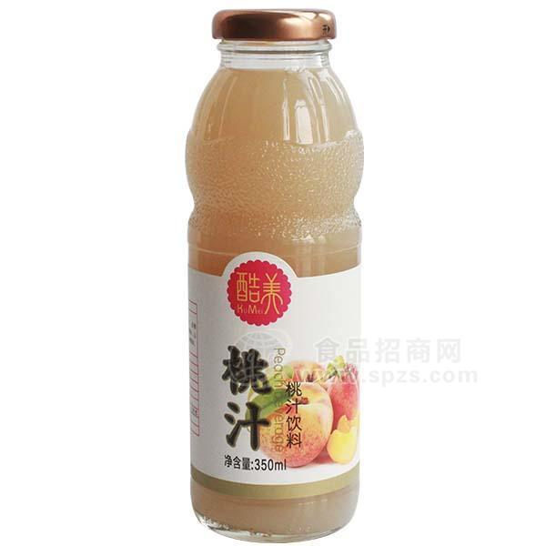 酷美桃汁飲料350ml