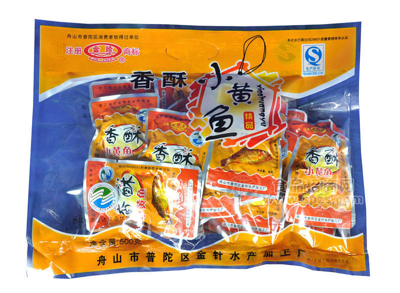 香酥小黃魚500克